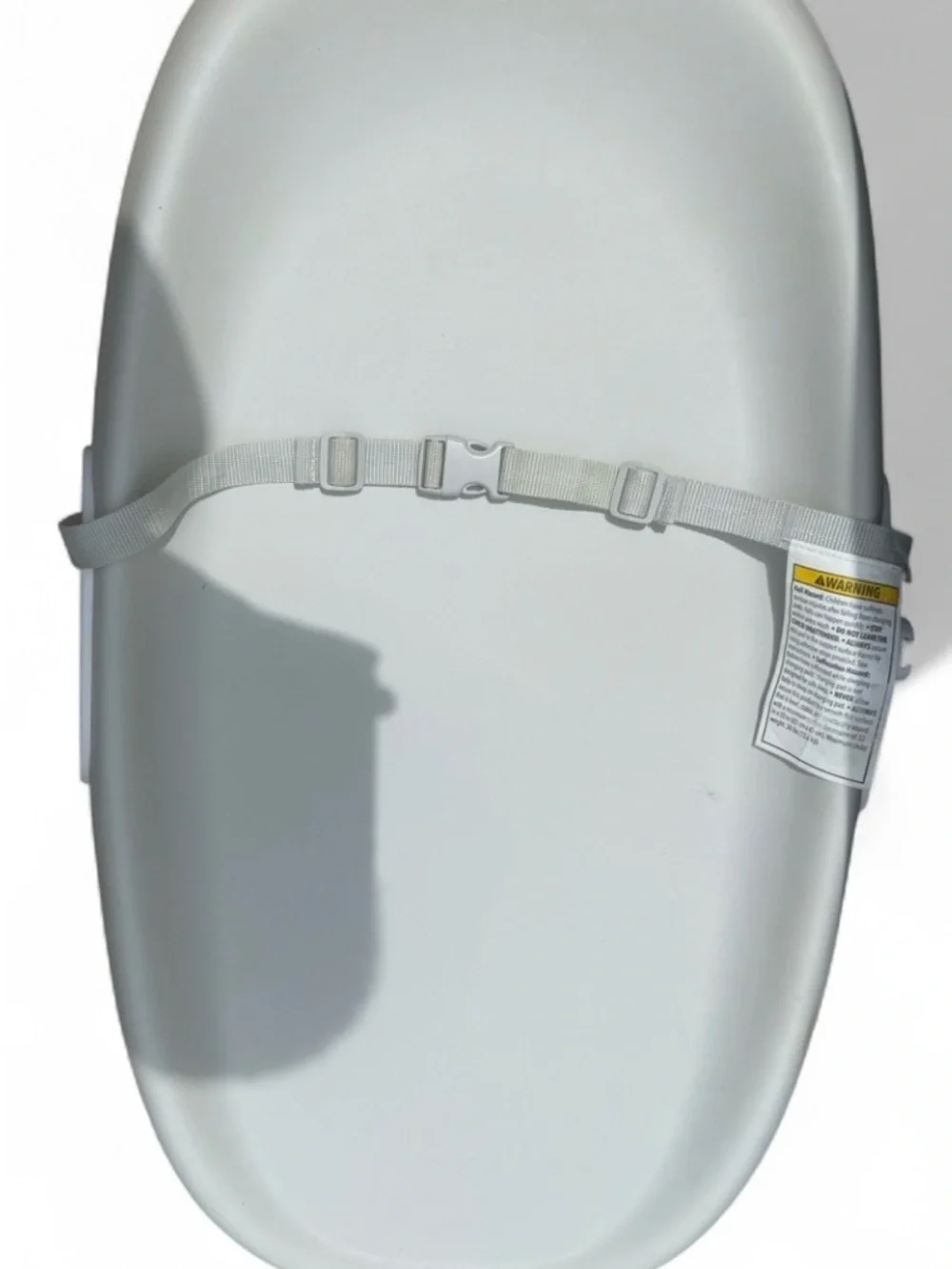 White Infant Bath mate with Safety Strap - Picture 1 of 4